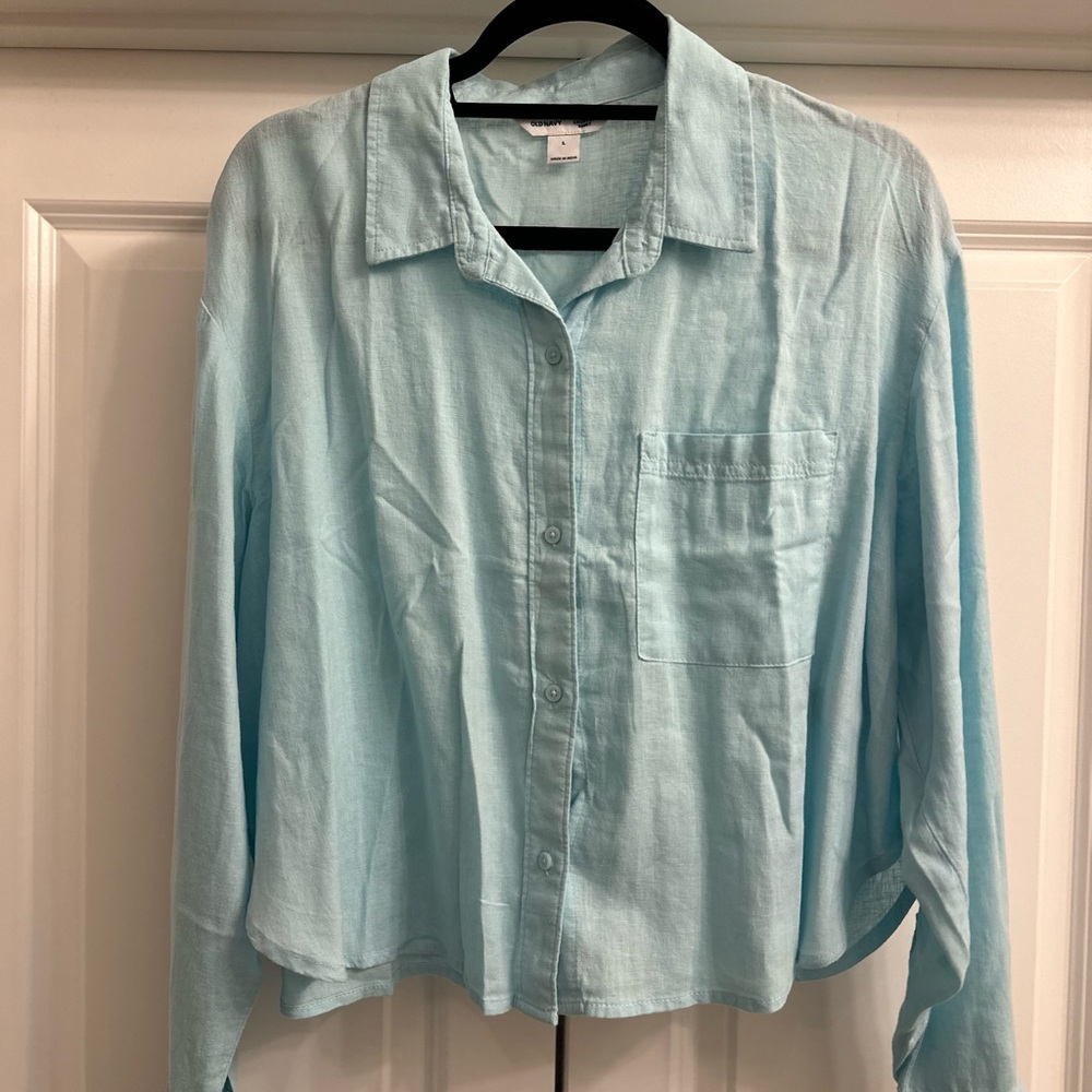 NWT Old Navy Cropped Shirt